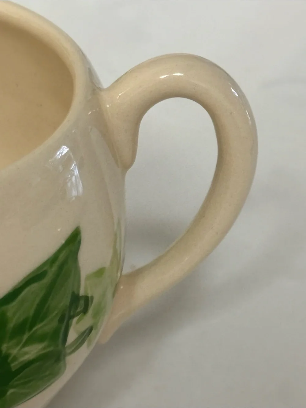 Vintage Franciscan Ivy Creamer and Sugar Set